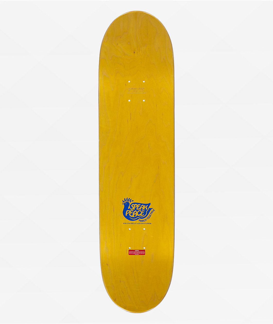 Element Psych-Delic Speak Peace 8.38" Skateboard Deck