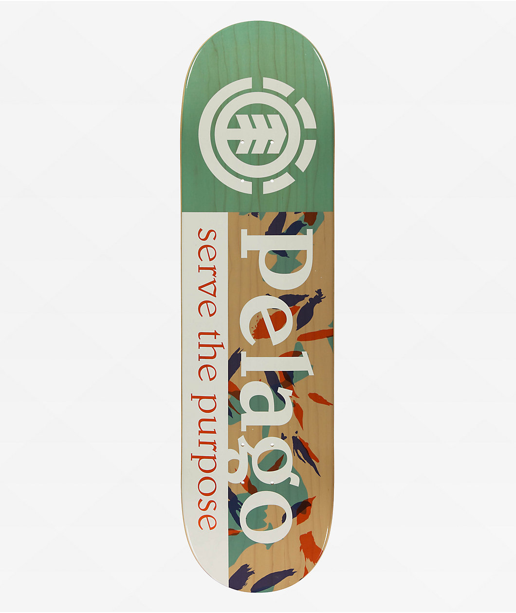 Element x Pelago Section 8.5" Skateboard Deck