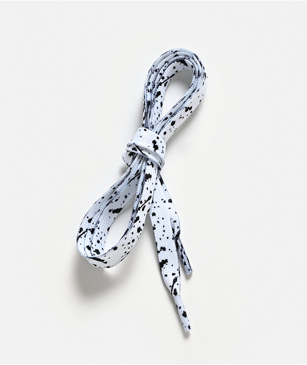 Ella Shea Speckle White & Black 54" Shoe Laces