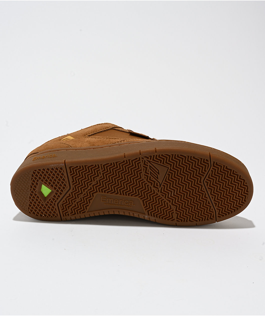 Emerica Mute Brown & Gum Skate Shoes