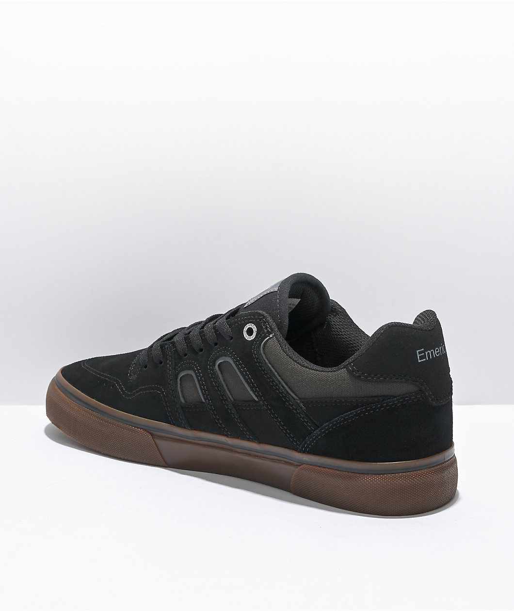 Emerica Tilt G6 Black, Grey & Gum Skate Shoes