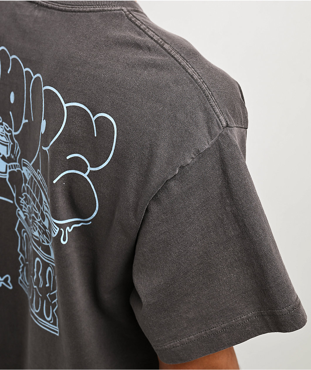 Empyre Alley Cat Grey Wash T-Shirt