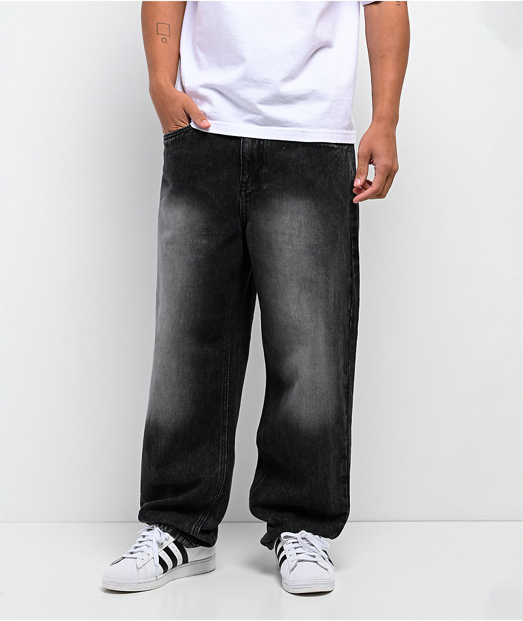 Empyre Asphalt Wash Loose Fit Jeans