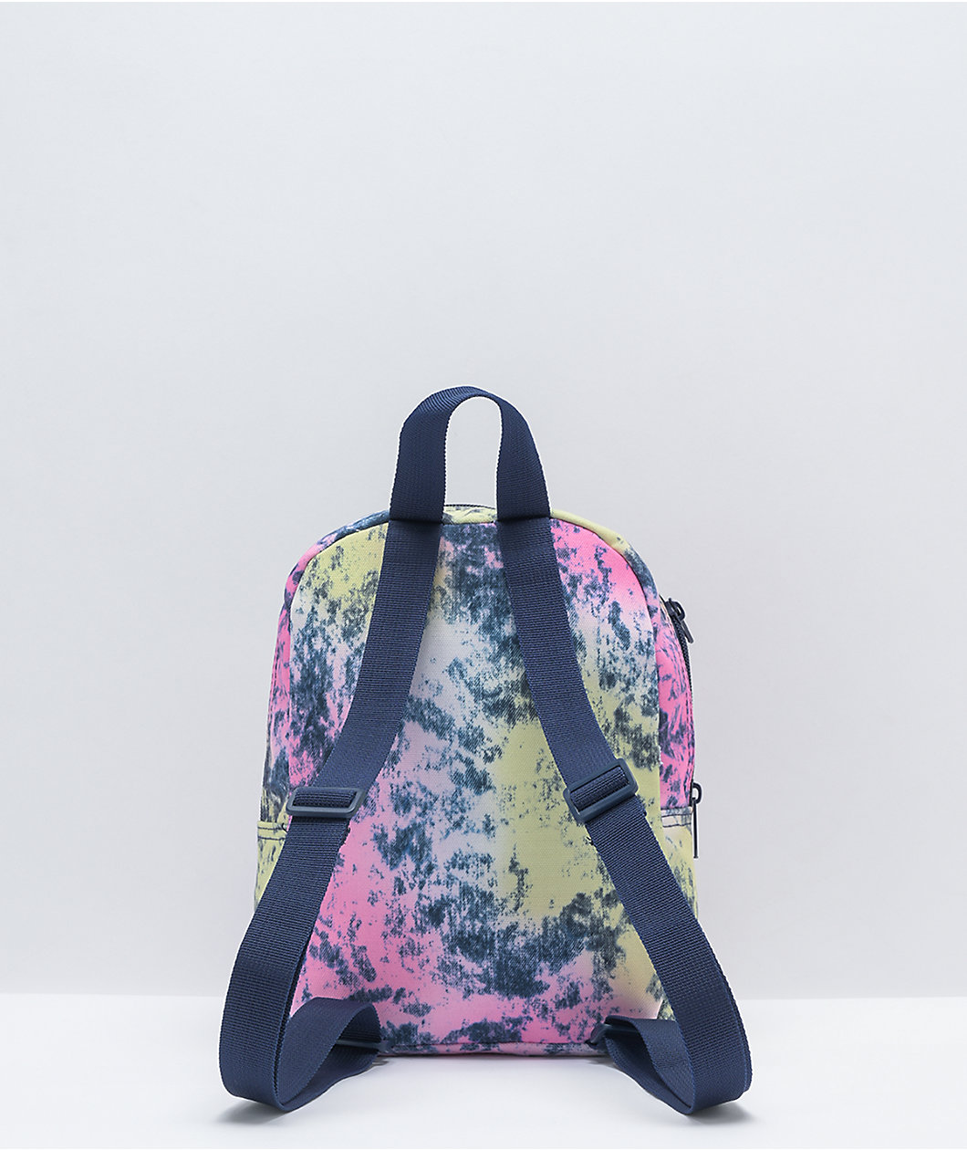 Empyre Axelle Mini Pink, Yellow & Blue Acid Wash Backpack