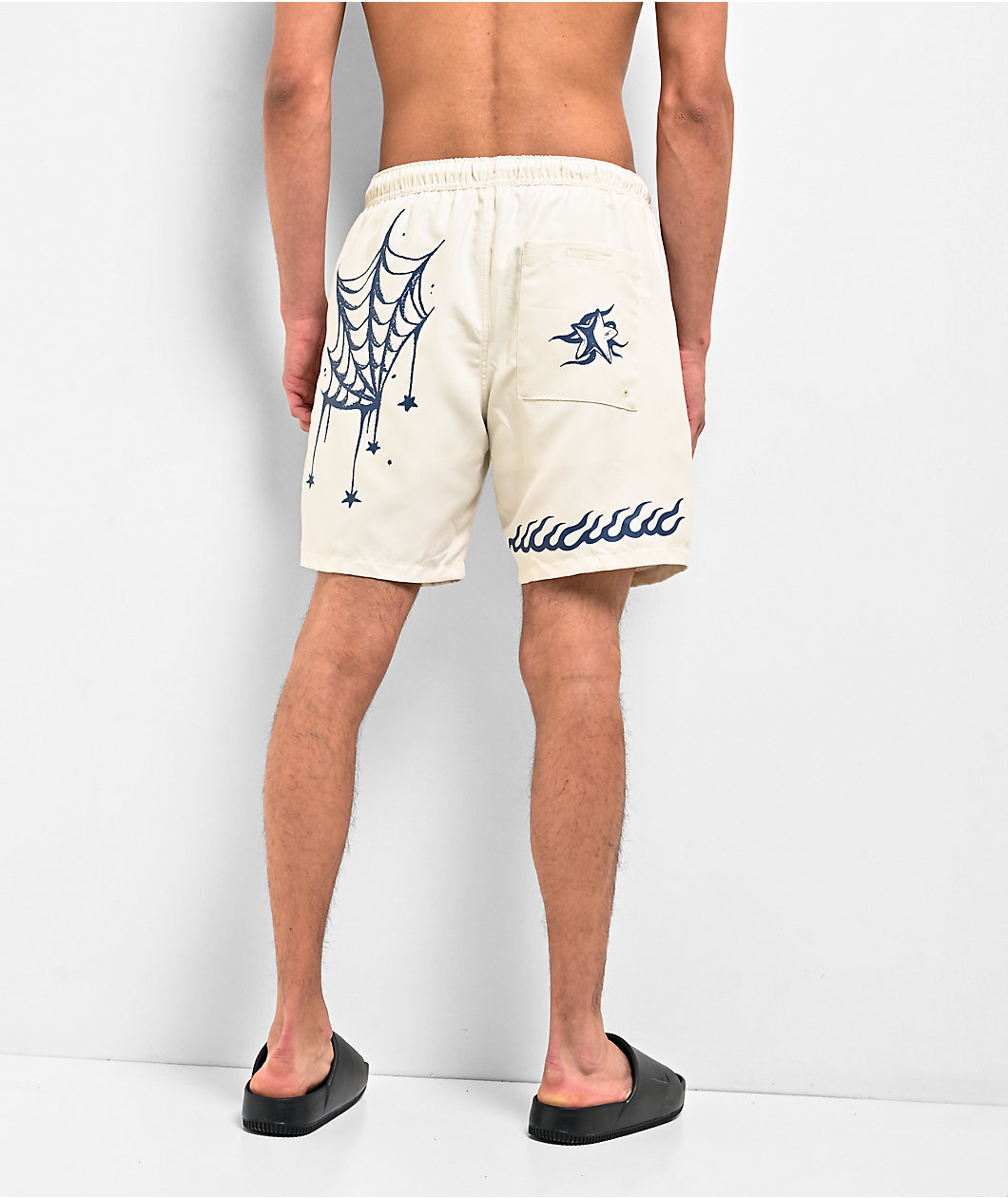 Empyre Ballpoint White Board Shorts