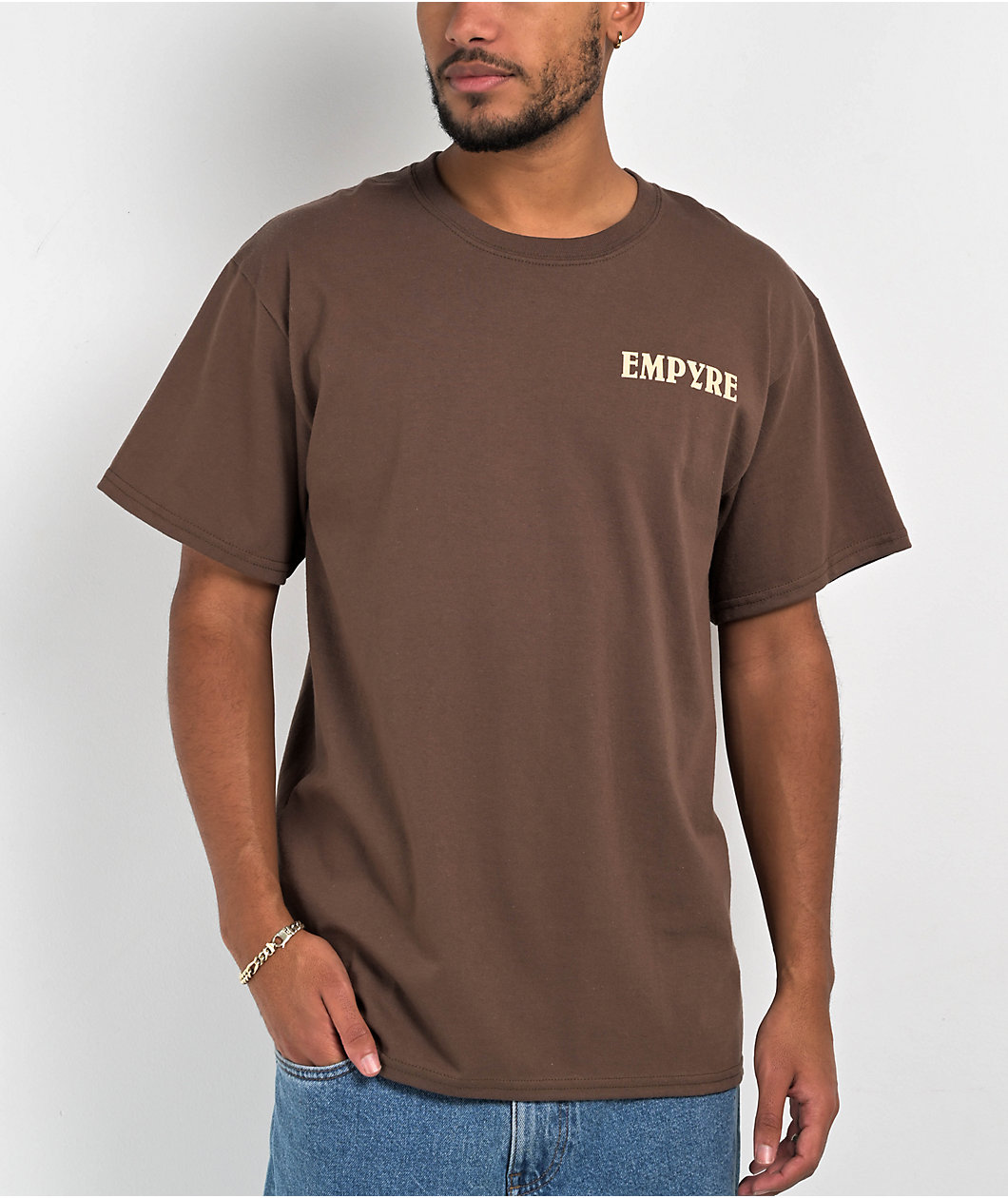 Empyre Beer Label Brown T-Shirt 