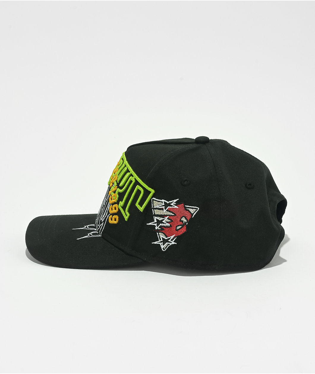 Empyre Benched Black Snapback Hat