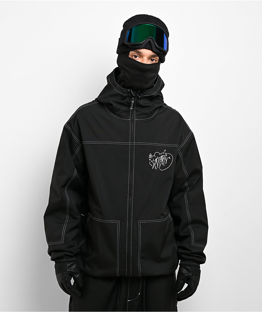 Empyre Big Easy Black 10K Snowboard Jacket