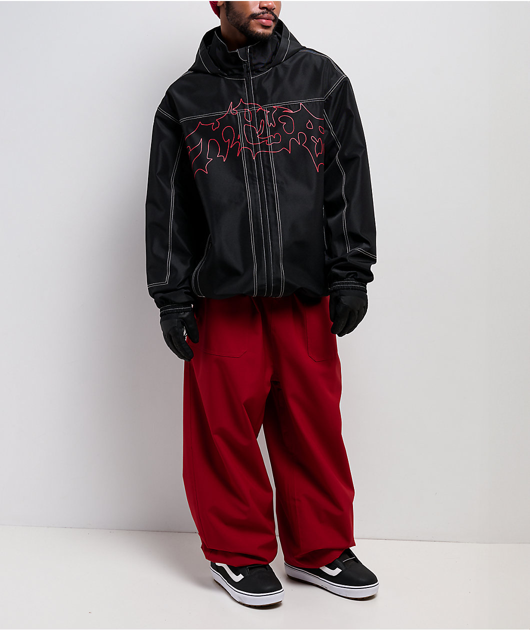 Empyre Big Easy Workwear Black 10K Snowboard Jacket