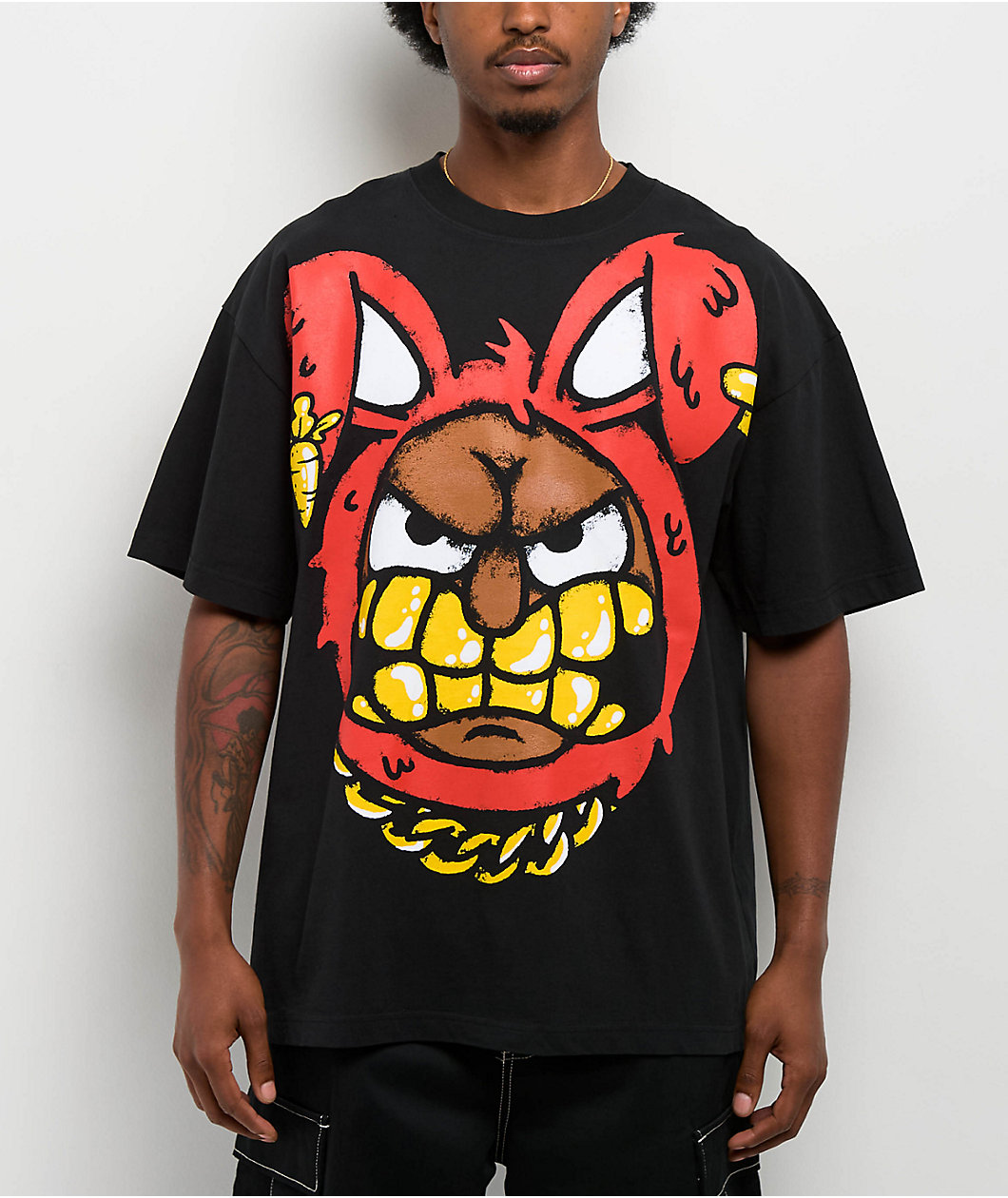 Empyre Big Face Black T-Shirt