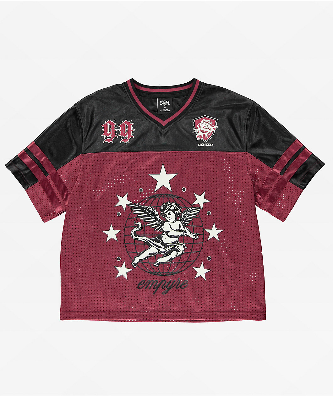 Empyre Big World Maroon Football Jersey