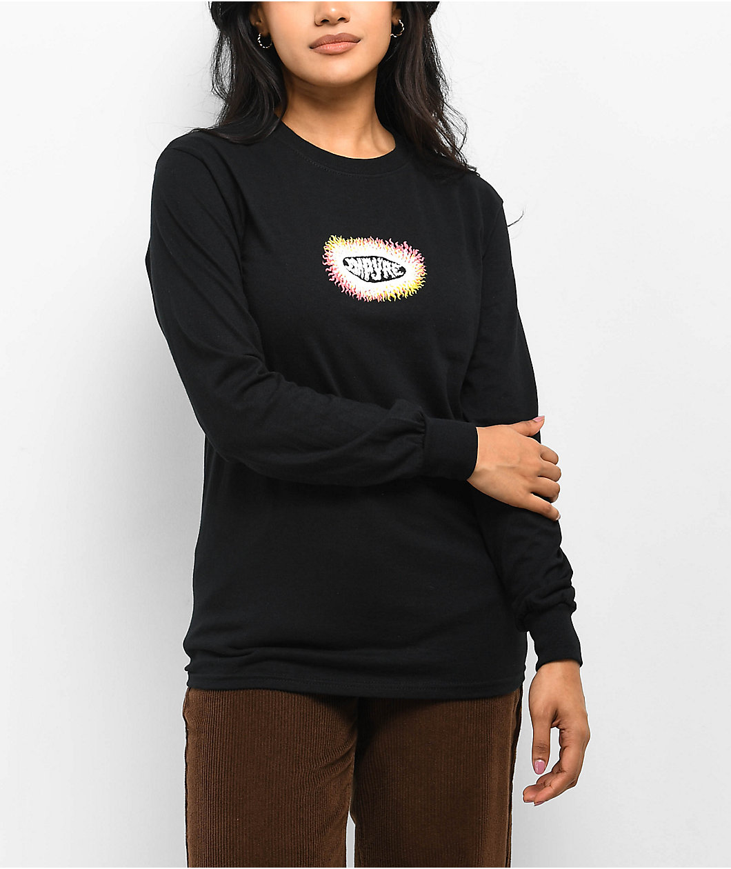 Empyre Black Hole Sun Black Long Sleeve T-Shirt