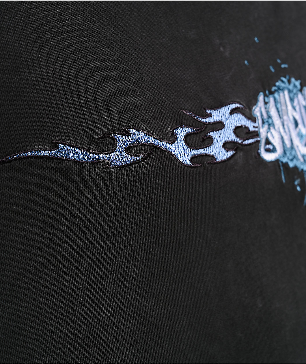 Empyre Blue Dragon Charcoal Wash Boxy T-Shirt