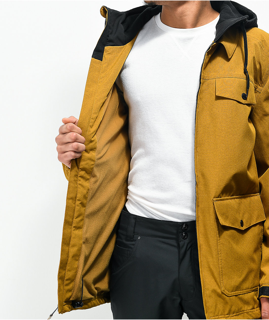 Empyre Bobber Tan & Black 10K Snowboard Jacket