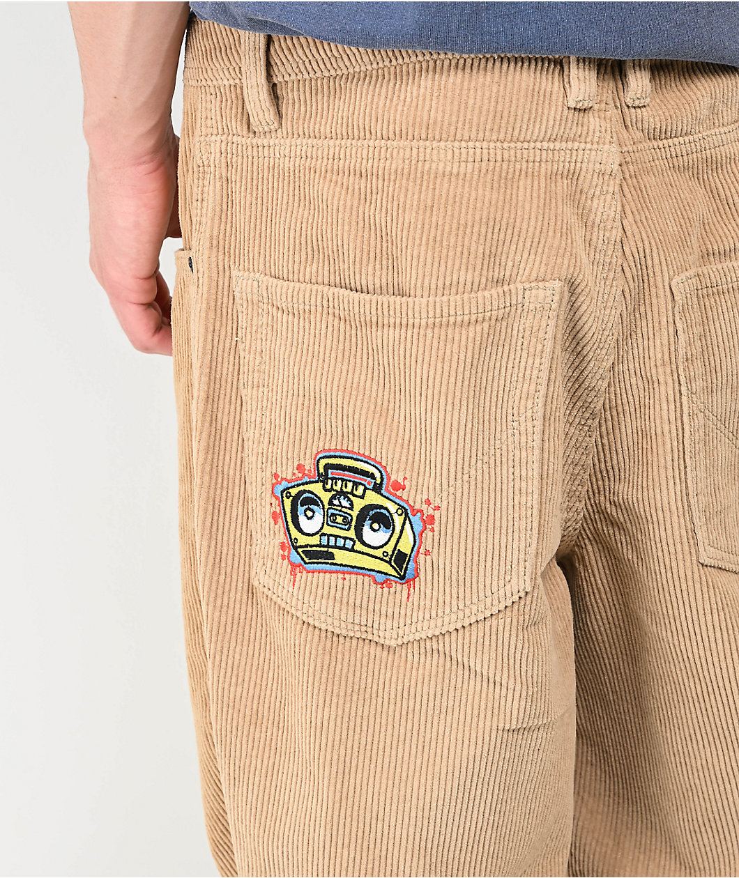 Empyre Boom Box Khaki Corduroy Skate Pants