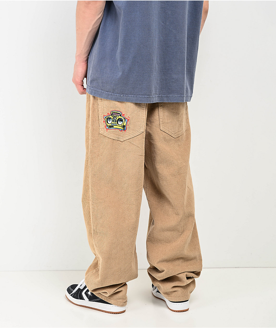 Empyre Boom Box Khaki Corduroy Skate Pants