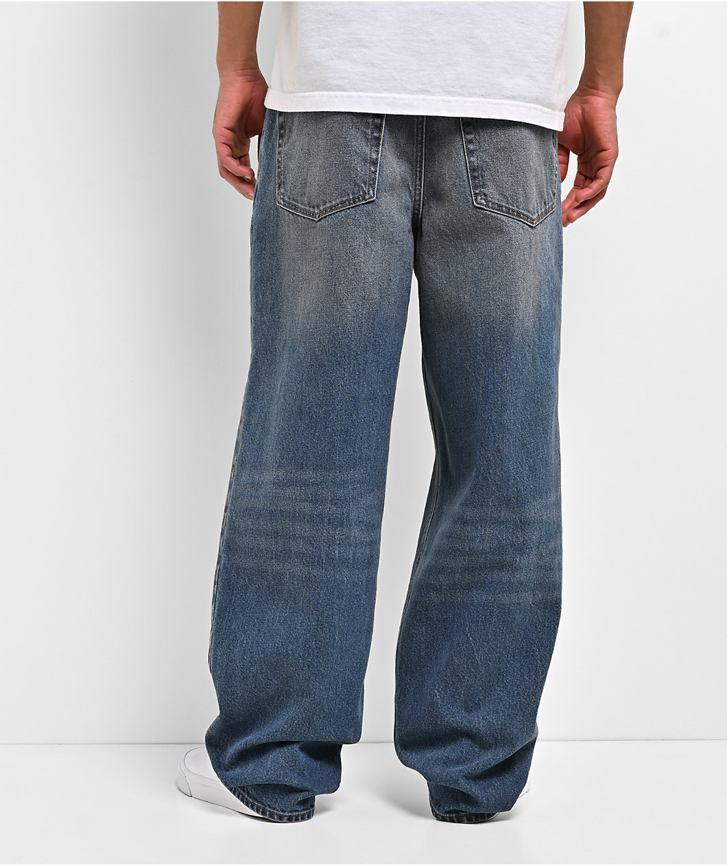 Empyre Boxcar Blue Wash Loose Fit Skate Jeans