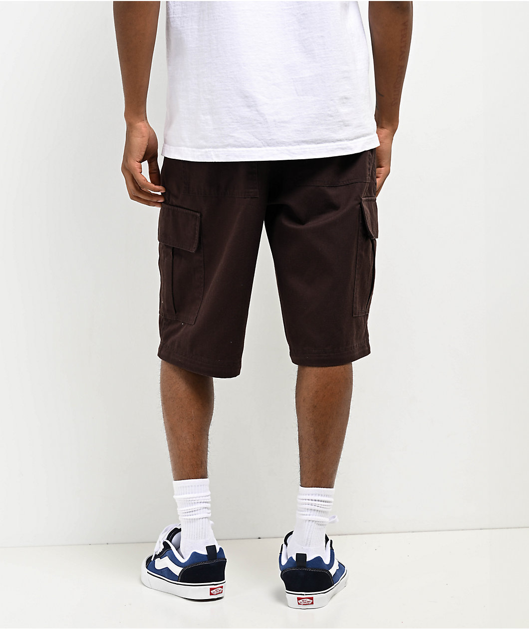 Empyre Brown Zip Off Cargo Skate Pants