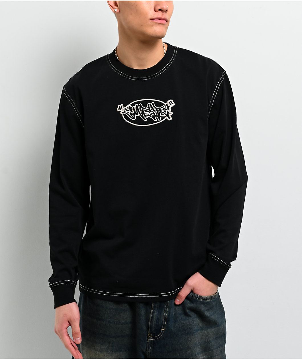Empyre Bruised Black Long Sleeve T-Shirt