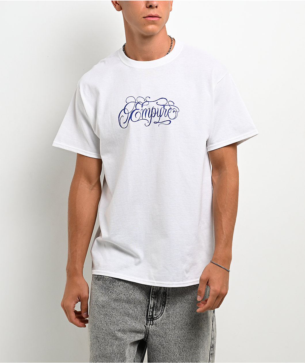 Empyre Buds And Roses White T-Shirt