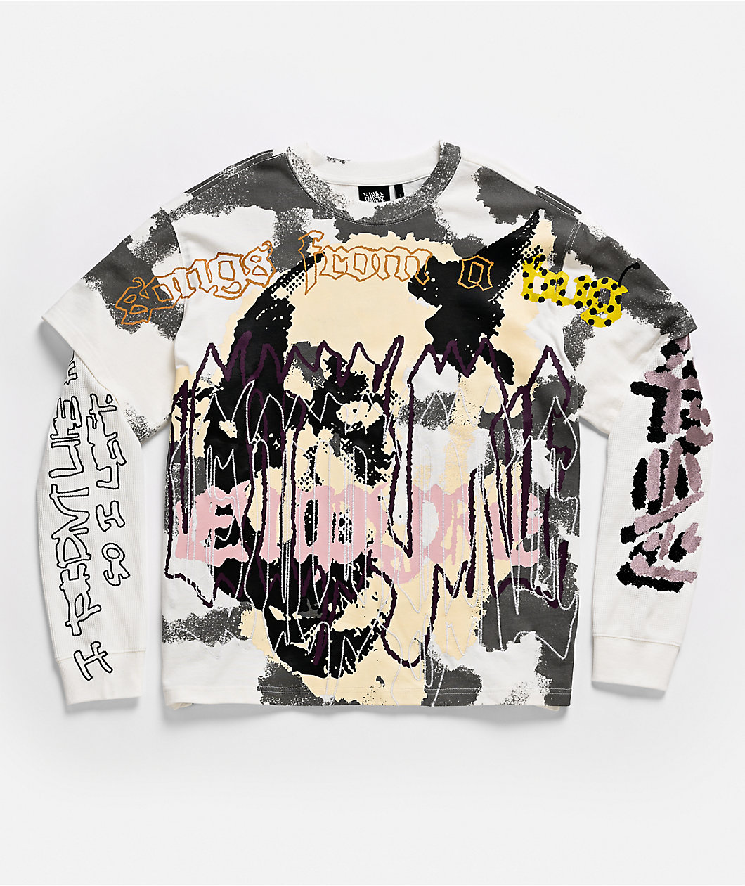 Empyre Bug Songs 2fer White Long Sleeve T-Shirt