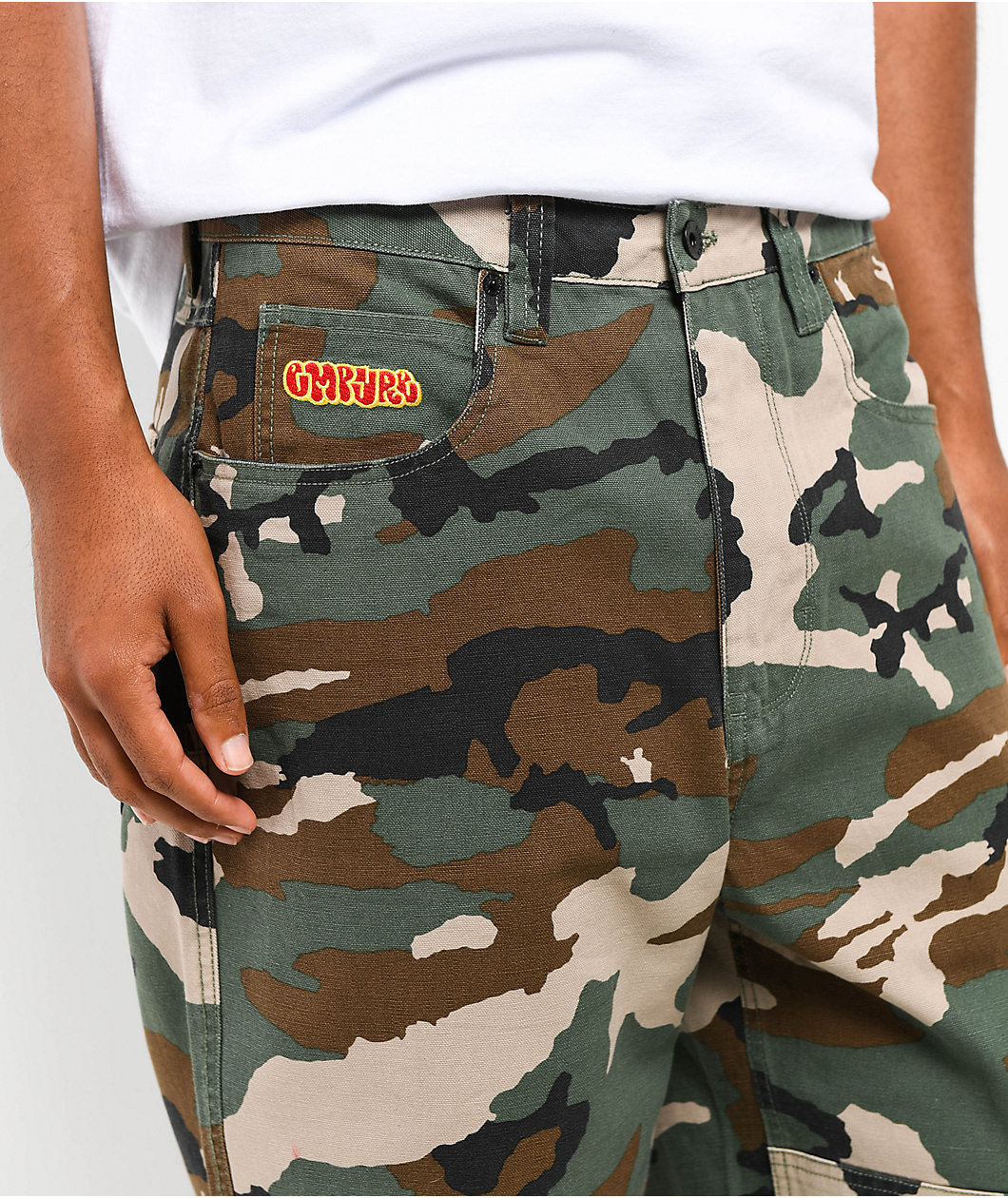 Empyre Camo Loose Fit Carpenter Skate Pants