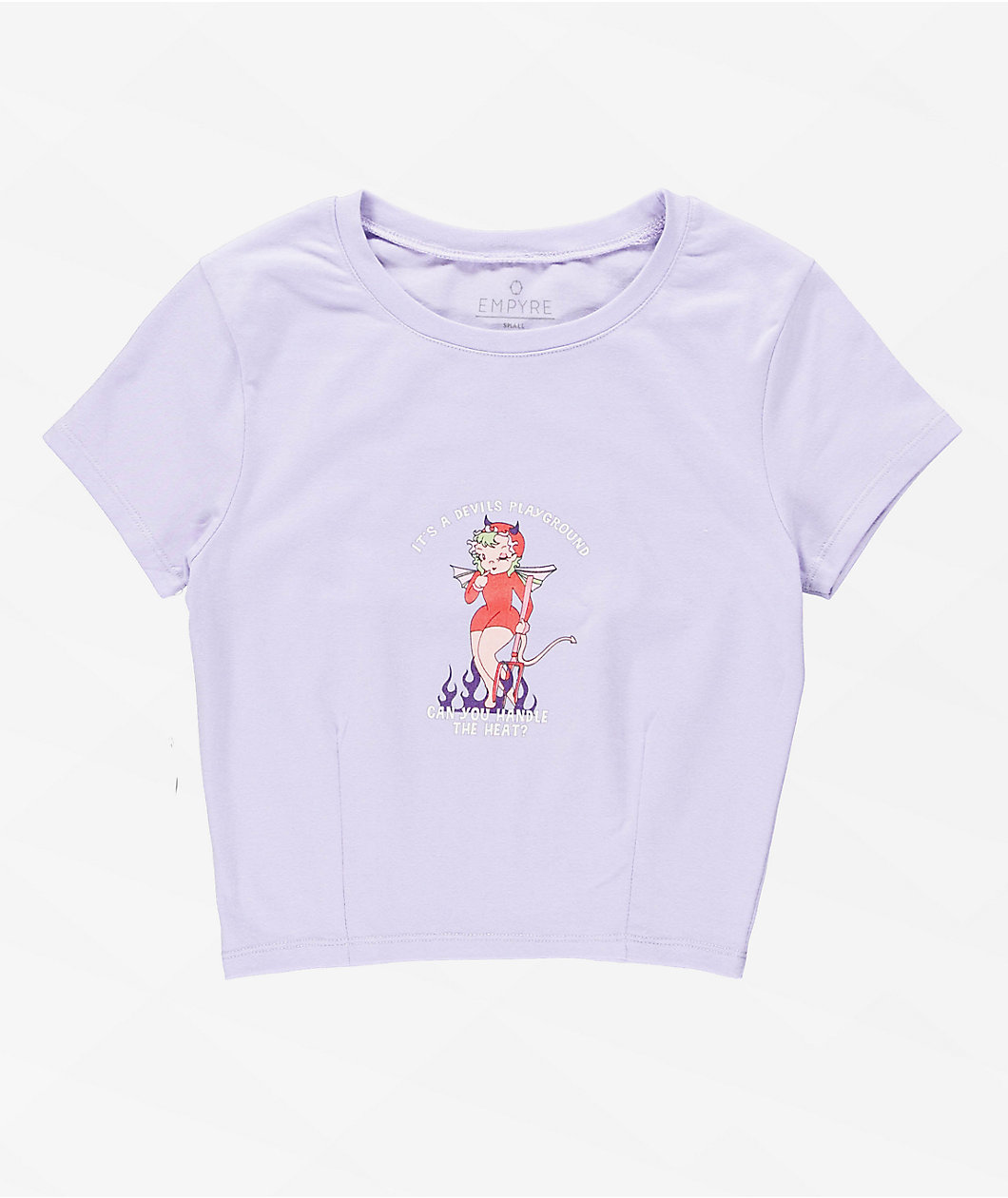 Empyre Can't Handle The Heat Purple Baby T-Shirt