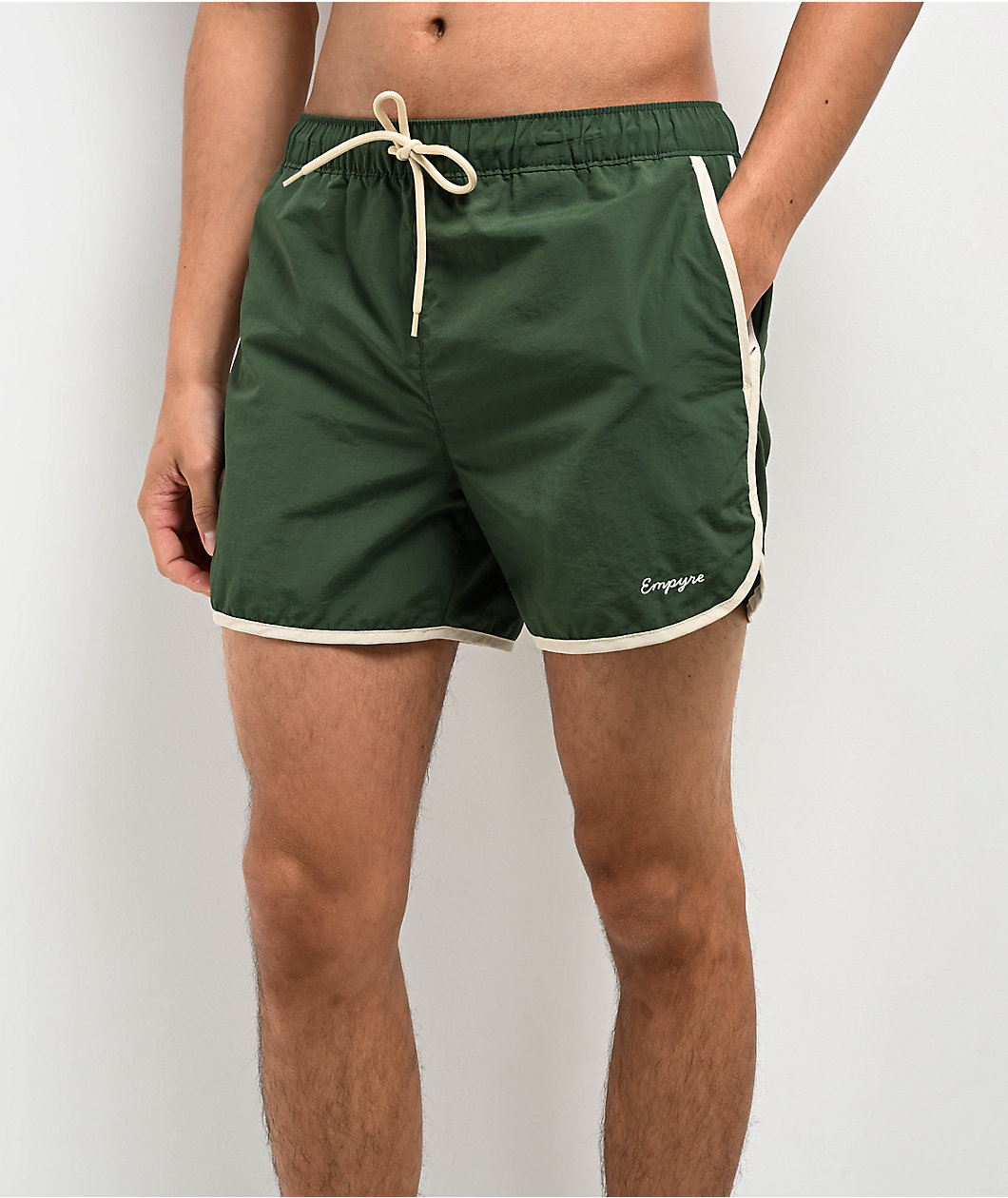 Empyre Carb Dark Green Board Shorts