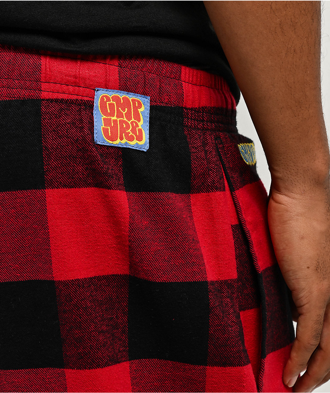 Empyre Cats Red Plaid Lounge Pants