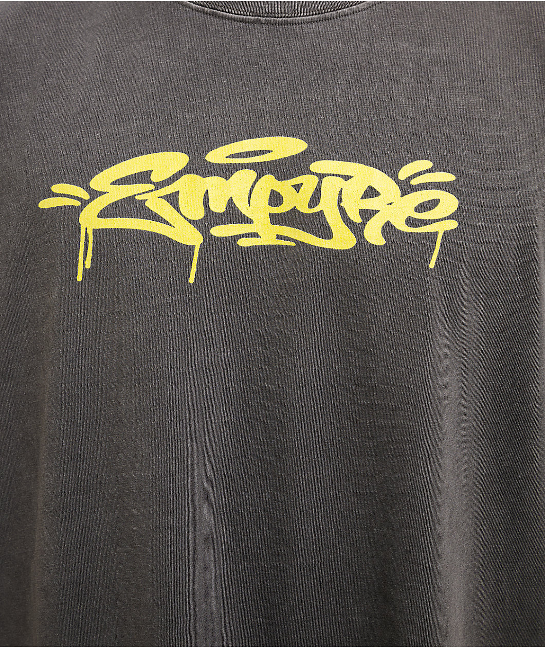 Empyre Chalk Of The Town Grey Wash Boxy T-Shirt