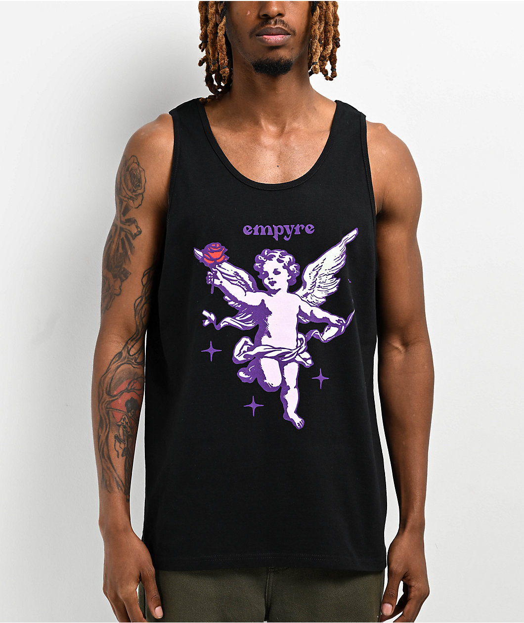 Empyre Cherub Black Tank Top