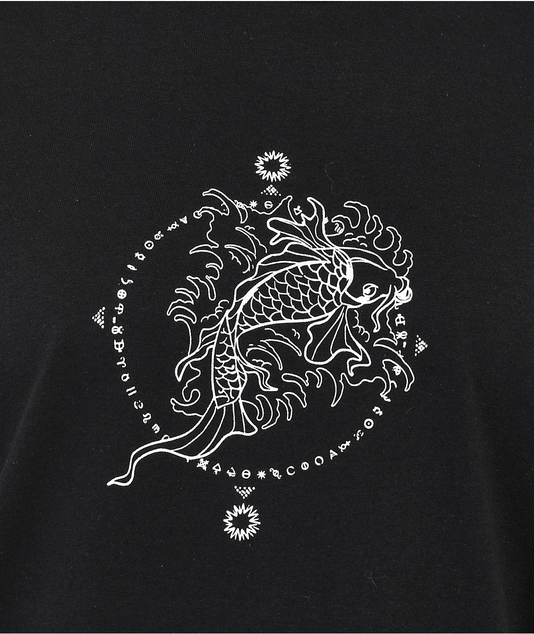 Empyre Circle Koi Black T-Shirt