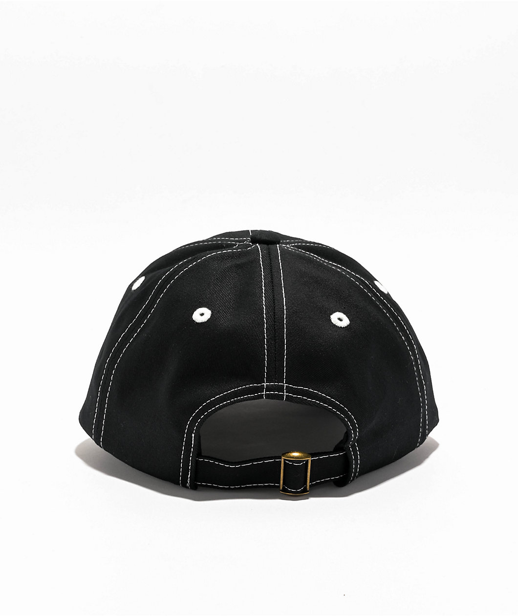 Empyre Coated Black Strapback Hat