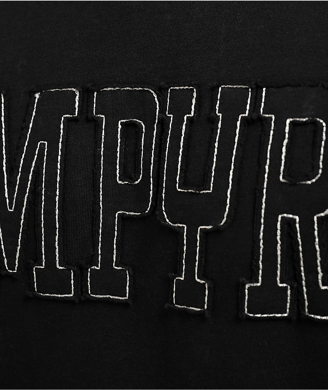 Empyre Cowboy Stitch Knit Black T-Shirt