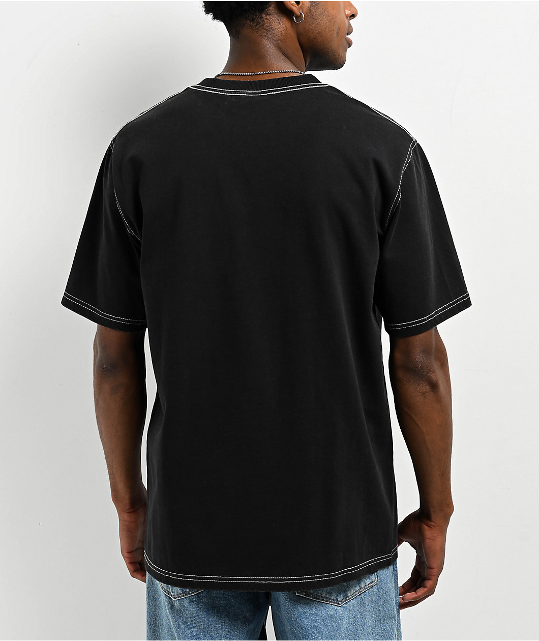 Empyre Cowboy Stitch Knit Black T-Shirt