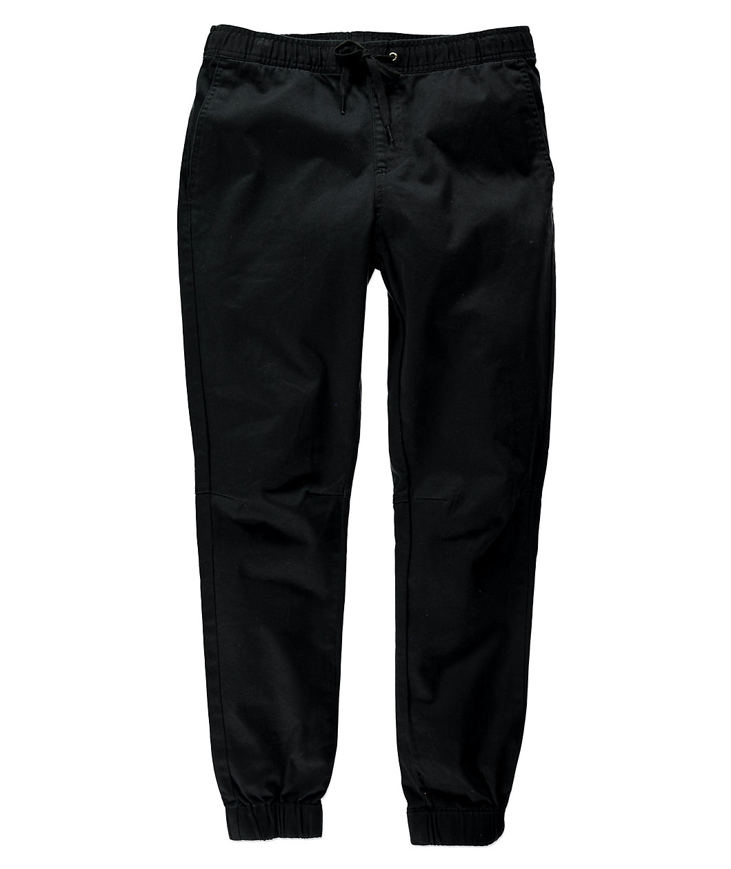 Empyre Creager Stretch Elastic Waist Black Jogger Pants