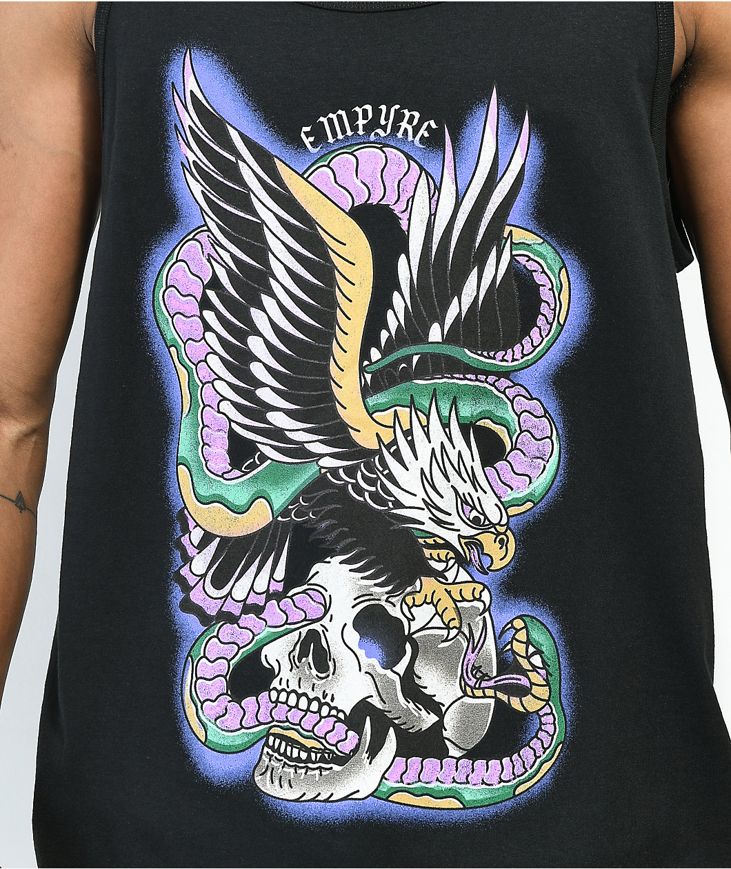 Empyre Death & Dishonor Black Tank Top