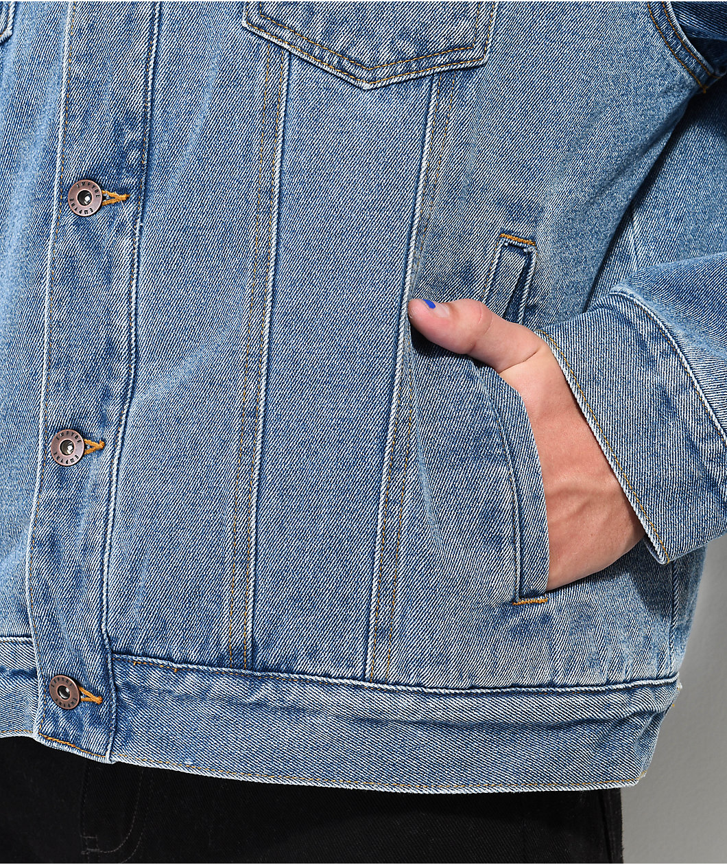 Empyre Detect Light Blue Denim Jacket