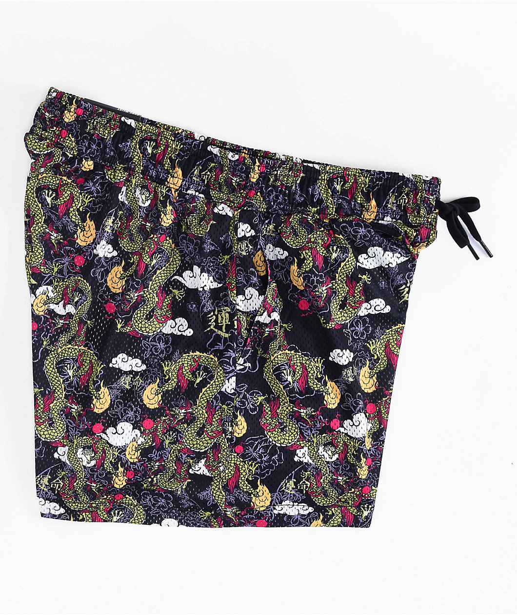 Empyre Dragons Black Mesh Shorts