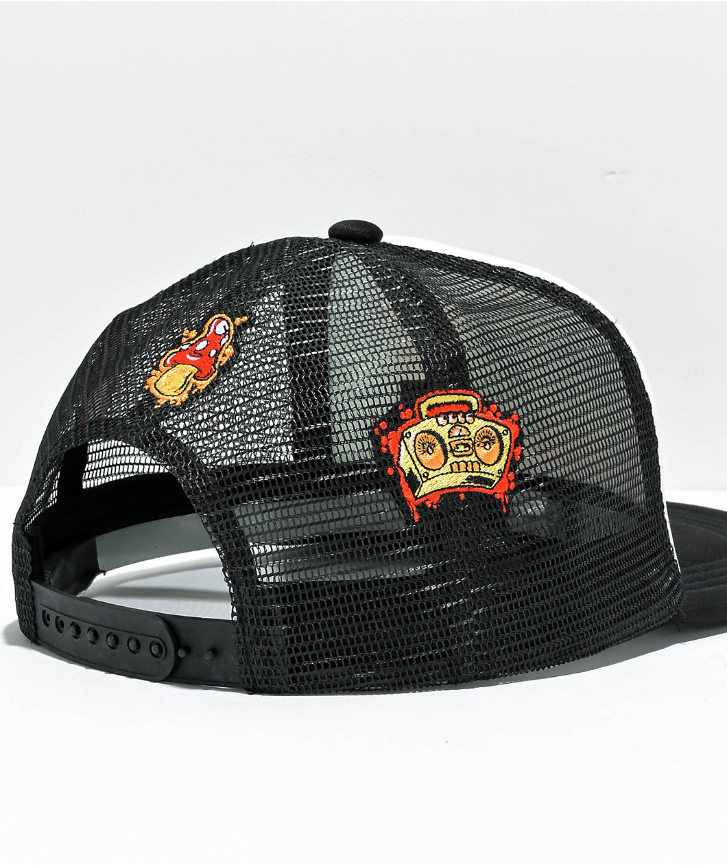 Empyre Drizzle Graffiti Black Trucker Hat