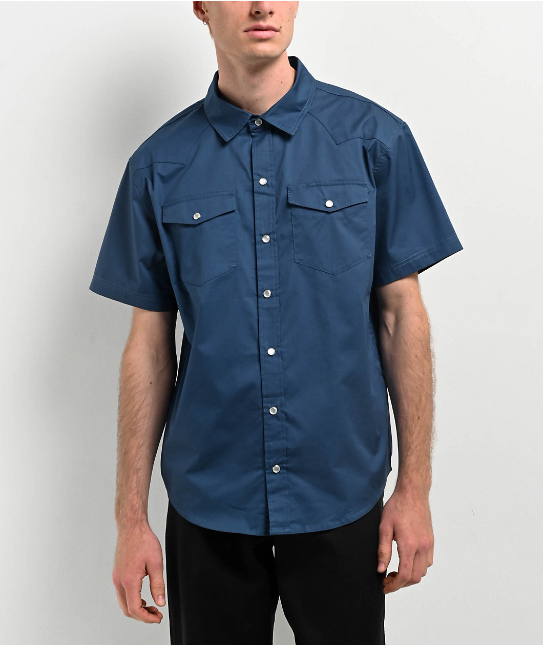 Empyre Drover Ensign Blue Short Sleeve Shirt