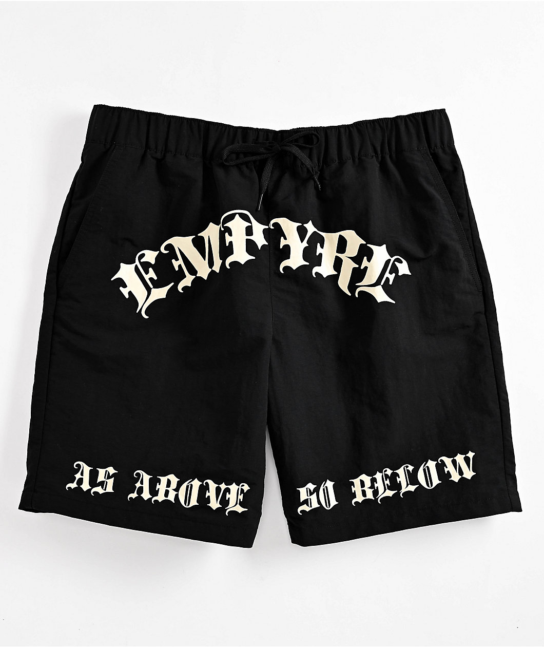 Empyre Edges Black Shorts
