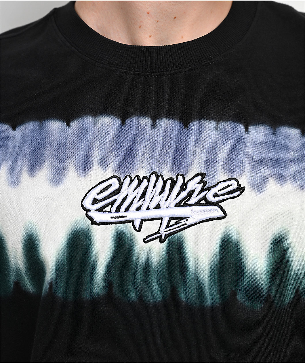 Empyre Fingers Crossed Tie Dye Black T-Shirt