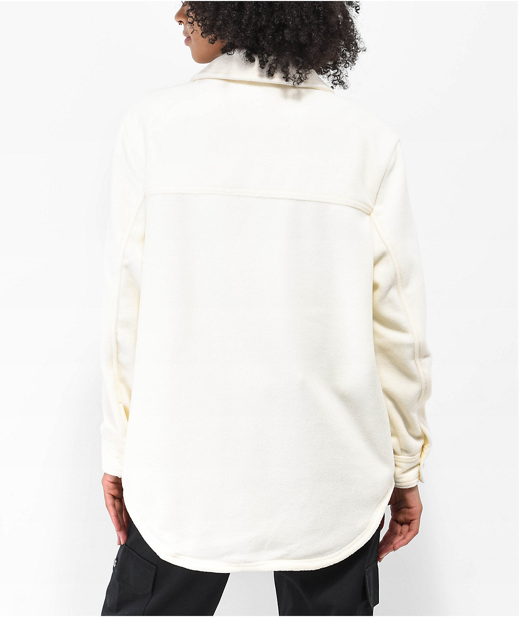 Empyre Finley Cream Fleece Jacket