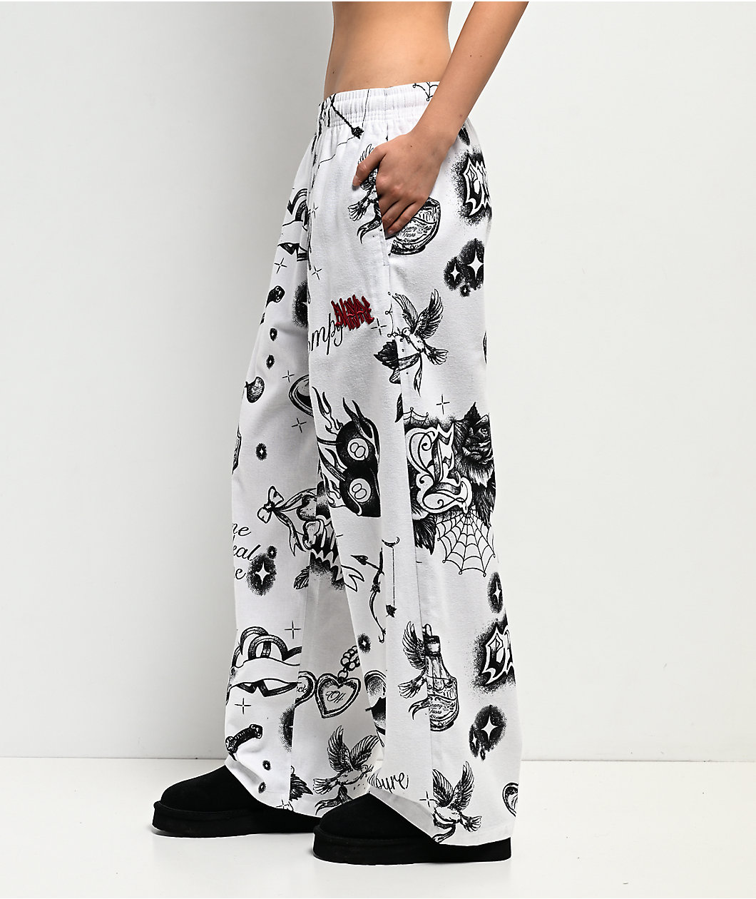 Empyre Flash! White Lounge Pants