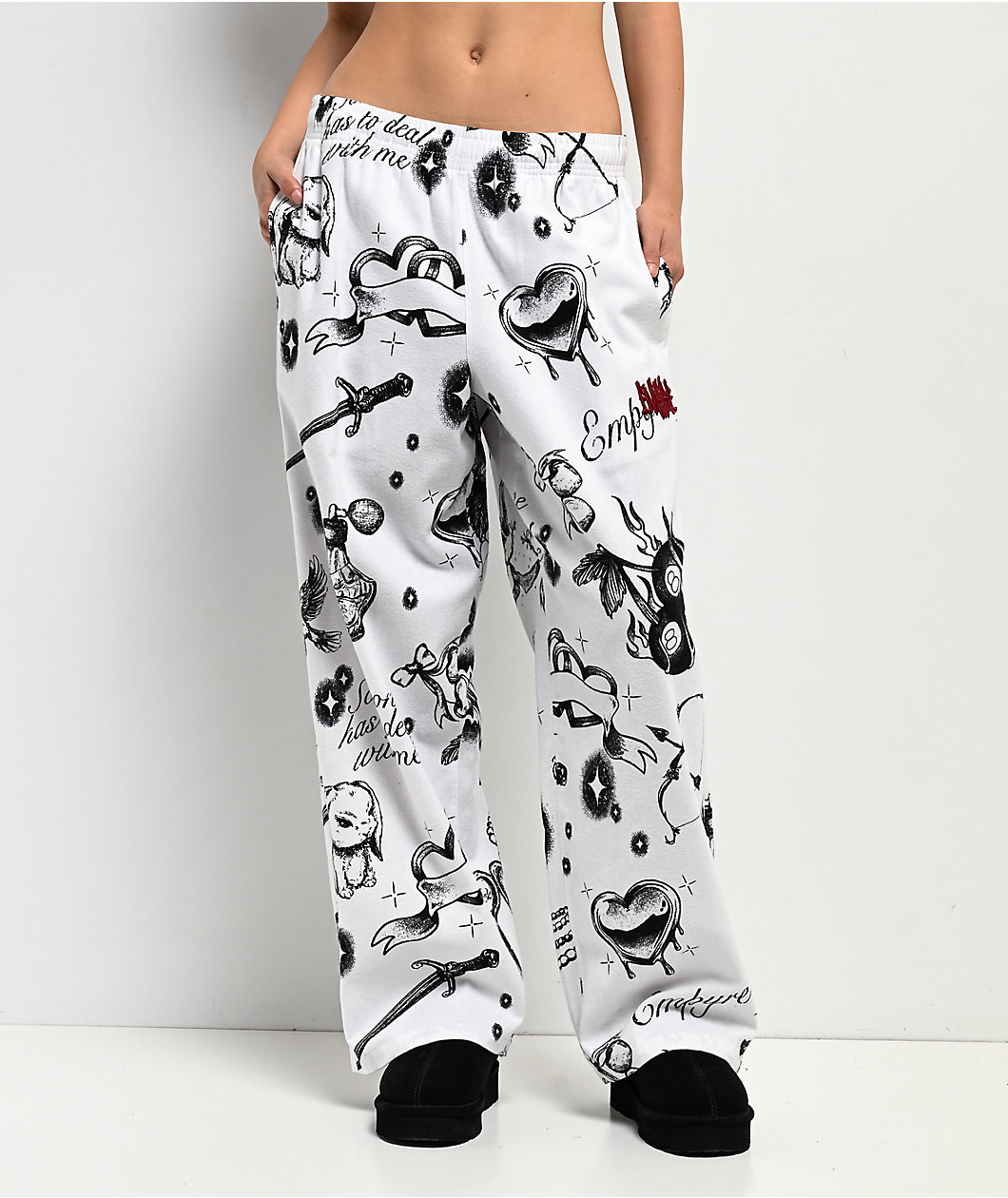 Empyre Flash! White Lounge Pants
