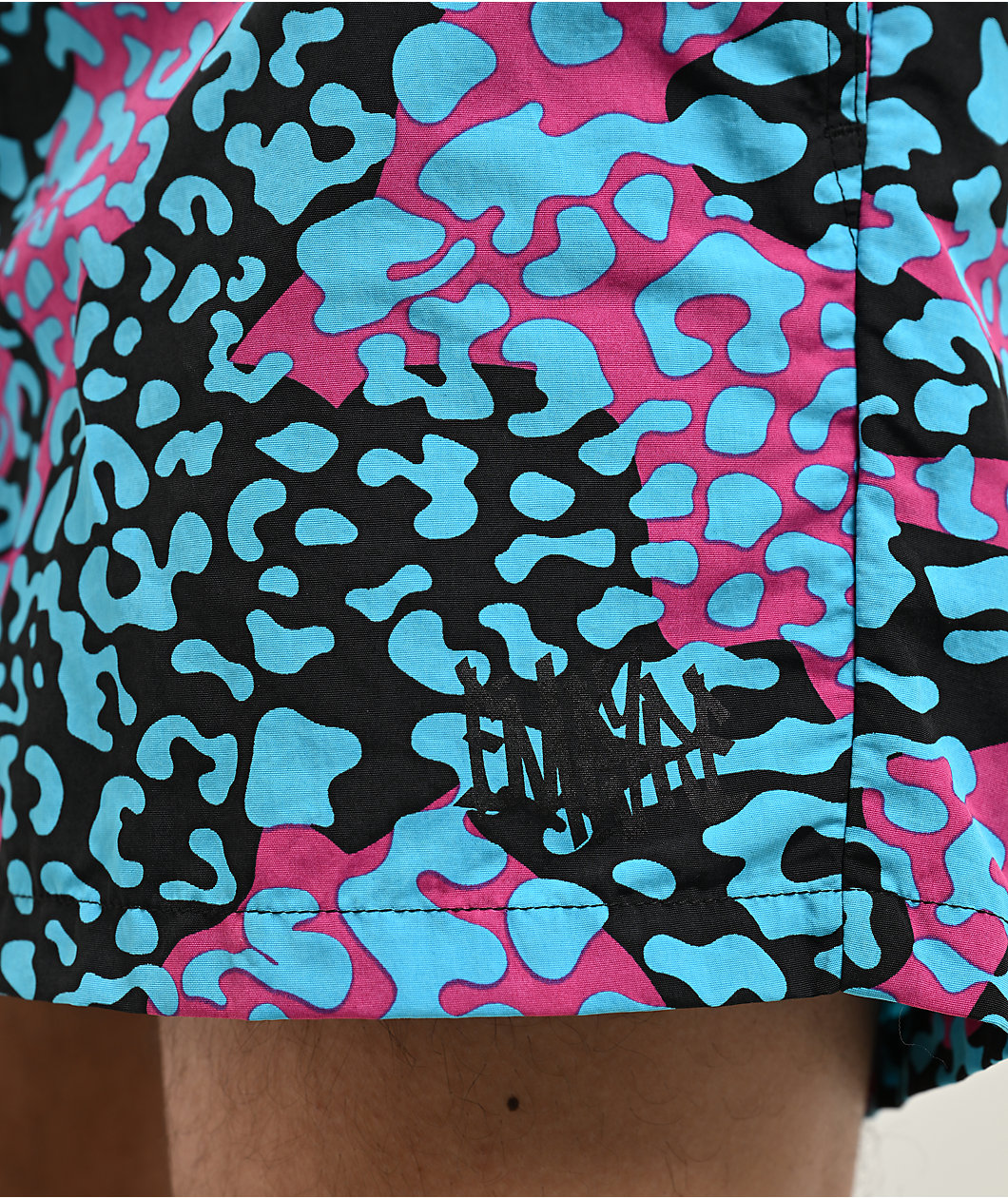 Empyre Floater Leopard Blue Board Shorts