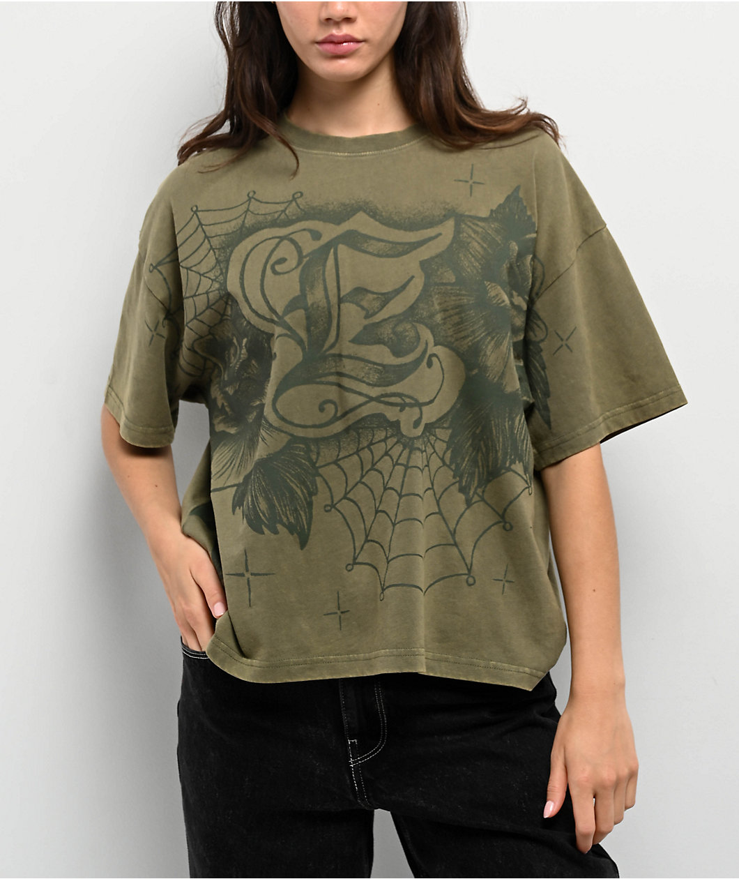 Empyre Frances Rose Green T-Shirt