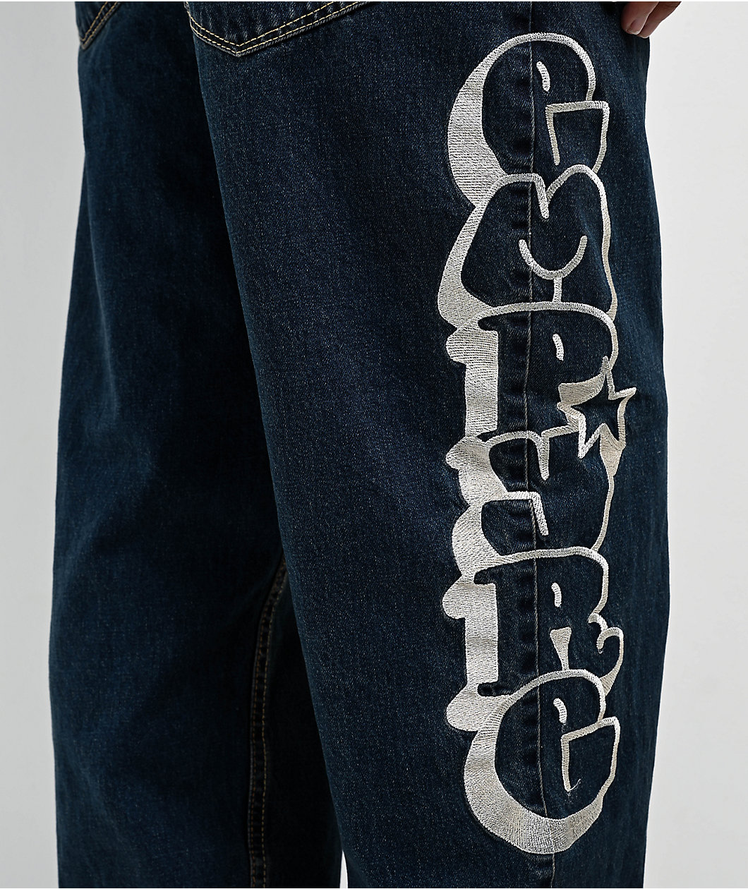 Empyre Graff Blue Denim Skate Jeans