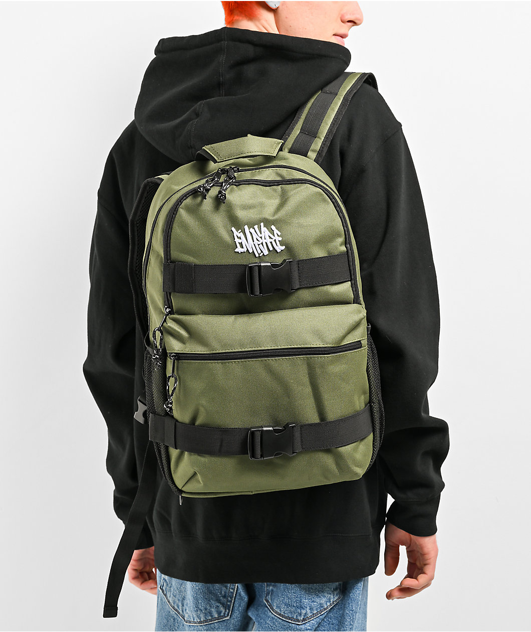 Empyre Green Skate Backpack